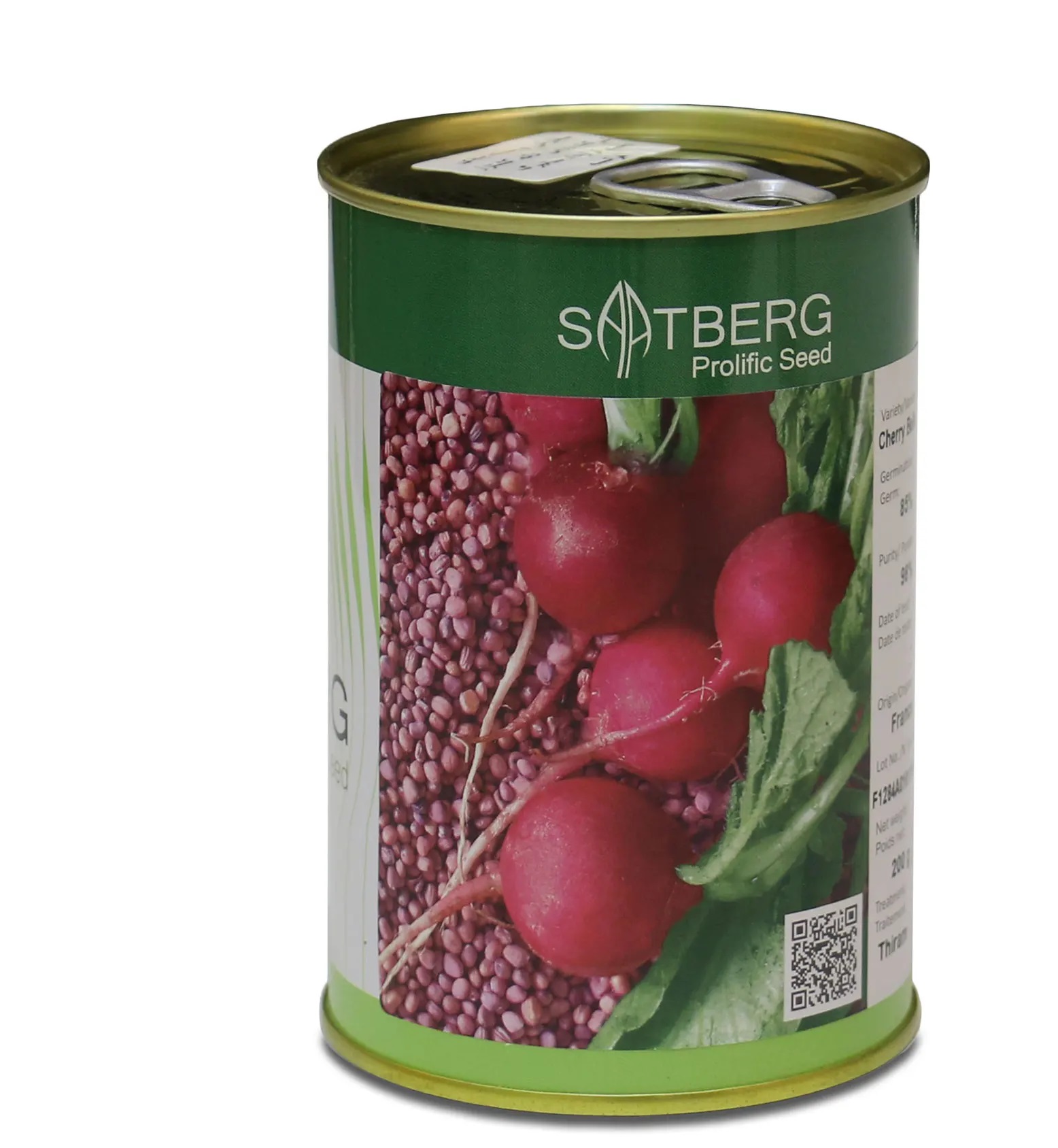 خرید بذر تربچه قرمز سابرگ فرانسه 200 گرم